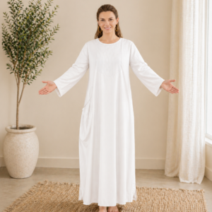 Women White Robes